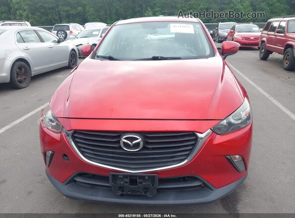JM1DKFC76G0128910 2016 MAZDA CX-3 Red Вид щитка приладів