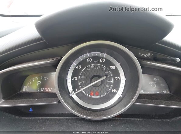 JM1DKFC76G0128910 2016 MAZDA CX-3 Red Вид задніх сидінь