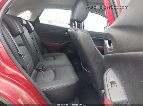 JM1DKFC76G0128910 2016 MAZDA CX-3 Red Вид наклейки з VIN-кодом