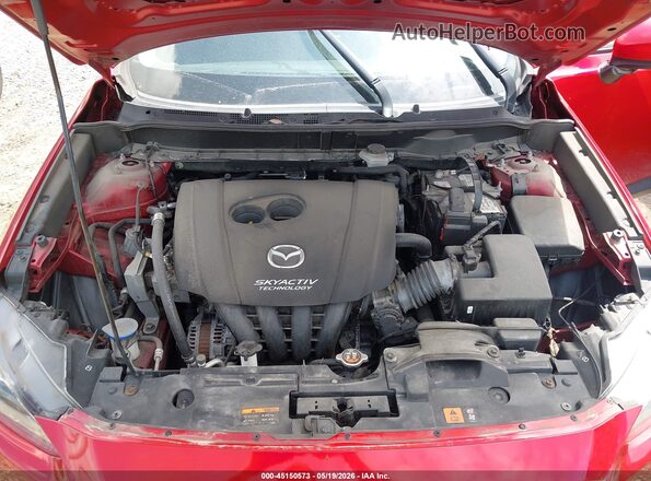 JM1DKFC78J1322145 2018 MAZDA CX-3 Красный Вид сзади