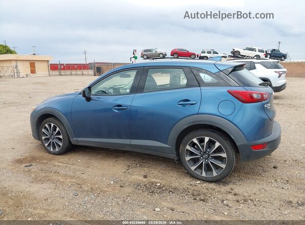 JM1DKFC78K0408465 2019 MAZDA CX-3 Синий Панорамный вид салона 360°