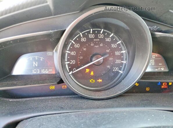 JM1DKFC79M1509740 2021 MAZDA CX-3 Gray Vista del cuadro de instrumentos