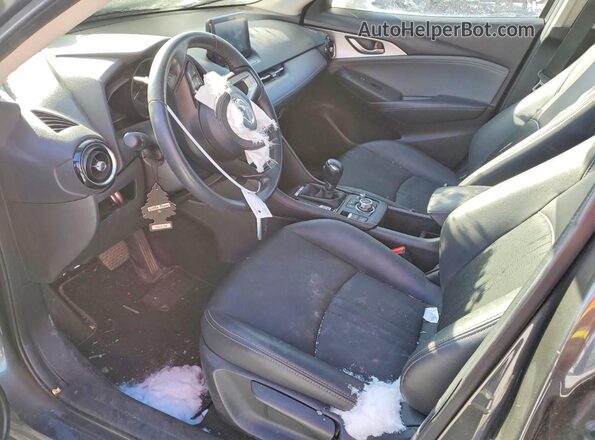 JM1DKFC79M1509740 2021 MAZDA CX-3 Gray Vista interior delantera