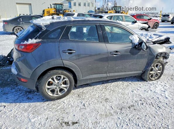 JM1DKFC79M1509740 2021 MAZDA CX-3 Gray Trasero derecho
