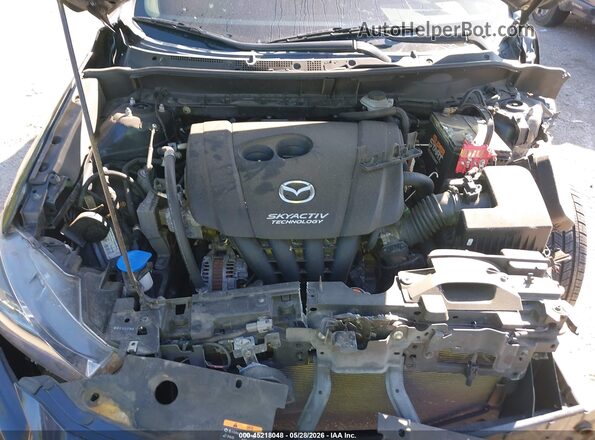 JM1DKFC7XK0414364 2019 MAZDA CX-3 Dark Blue Rear view