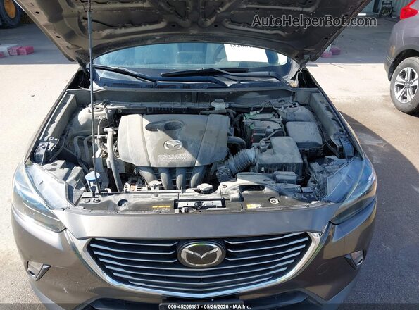 JM1DKFD70J0321849 2018 MAZDA CX-3 Gray Вид ззаду