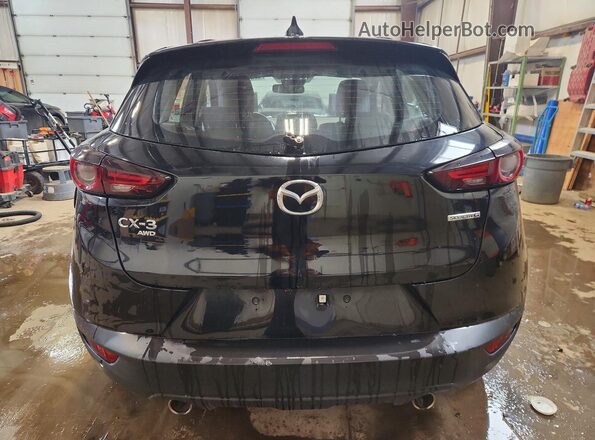 JM1DKFD70M1515098 2021 MAZDA CX-3 Black Widok z tyłu