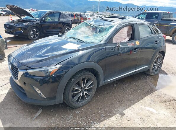 JM1DKFD71G0134712 2016 MAZDA CX-3 Черный Передняя левая четверть