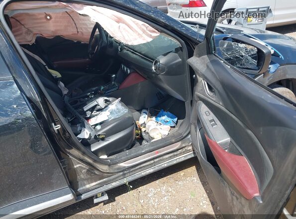 JM1DKFD71G0134712 2016 MAZDA CX-3 Черный Вид салона спереди