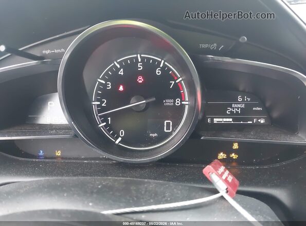 JM1DKFD71J0305885 2018 MAZDA CX-3 Gray Вид задніх сидінь