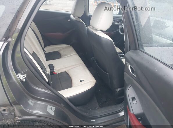 JM1DKFD71J0305885 2018 MAZDA CX-3 Gray Вид наклейки з VIN-кодом