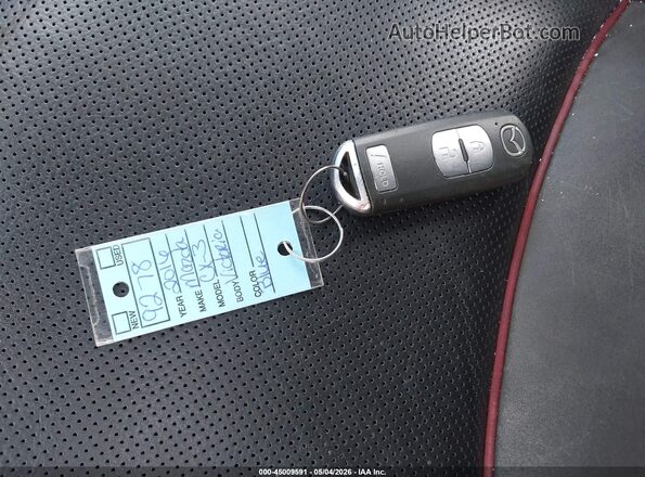 JM1DKFD73G0133514 2016 MAZDA CX-3 Blue Widok deski rozdzielczej