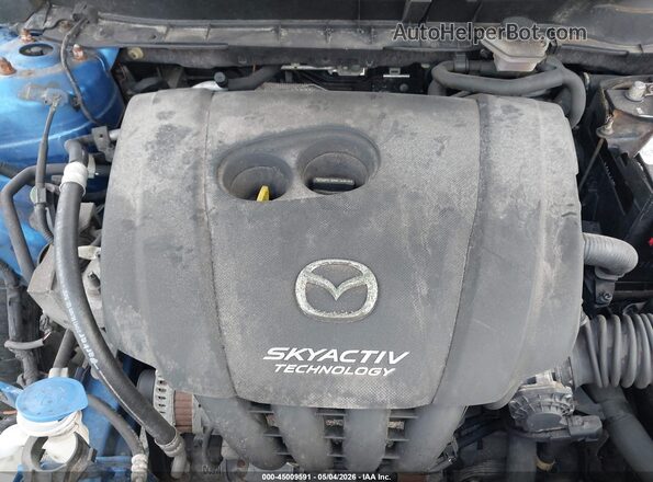 JM1DKFD73G0133514 2016 MAZDA CX-3 Blue Widok z tyłu