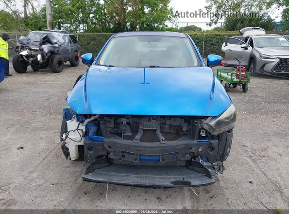 JM1DKFD73G0133514 2016 MAZDA CX-3 Blue Widok wnętrza z tyłu
