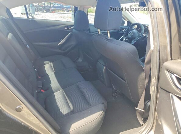 JM1GJ1U55G1420168 2016 MAZDA 6 Brown Vista de los asientos traseros
