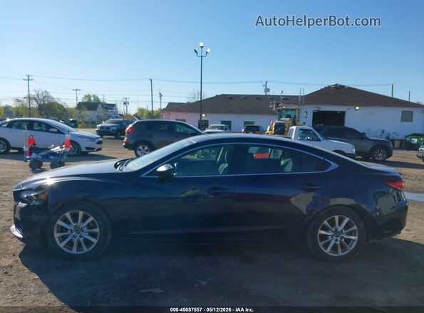 JM1GJ1U57G1460087 2016 MAZDA 6 Navy Սալոնի 360 աստիճան տեսք