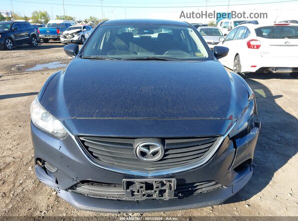 JM1GJ1U57G1460087 2016 MAZDA 6 Navy Սարքավորումների վահանակի տեսք