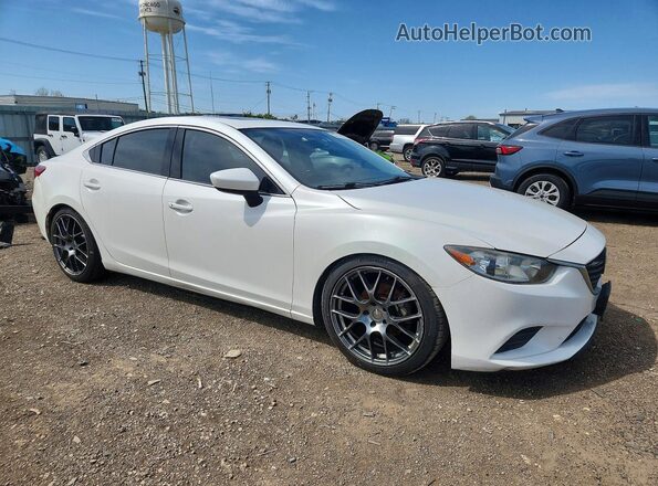 JM1GJ1V58G1471081 2016 MAZDA 6 White Delantero derecho