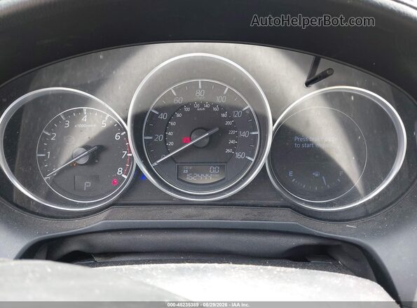 JM1GJ1W55G1471411 2016 MAZDA 6 Black Widok tylnych siedzeń