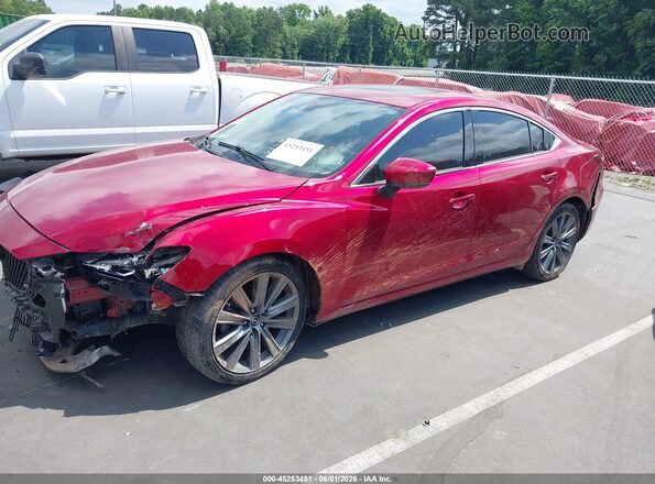 JM1GL1TY0J1315714 2018 MAZDA 6 Red Przód lewy