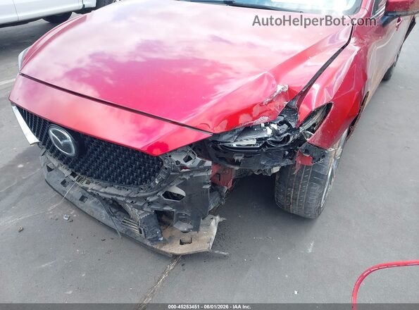JM1GL1TY0J1315714 2018 MAZDA 6 Red Widok z przodu