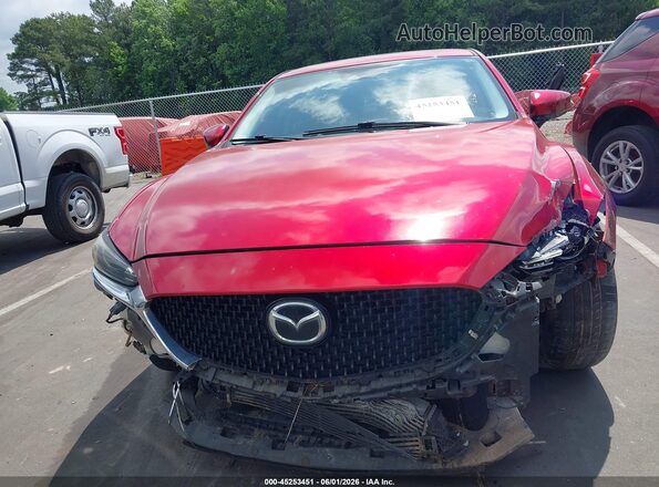 JM1GL1TY0J1315714 2018 MAZDA 6 Red Widok zestawu wskaźników