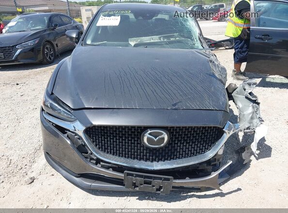JM1GL1TY0M1614849 2021 MAZDA 6 Gray Widok zestawu wskaźników