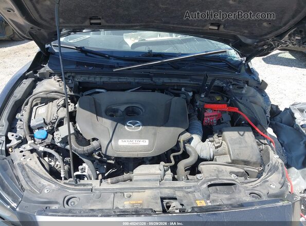 JM1GL1TY0M1614849 2021 MAZDA 6 Gray Widok z tyłu