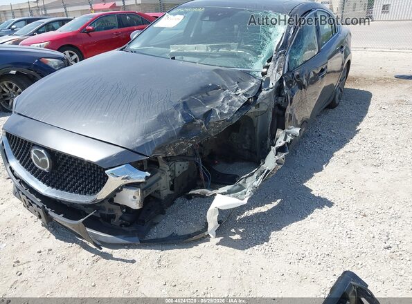 JM1GL1TY0M1614849 2021 MAZDA 6 Gray Widok z przodu