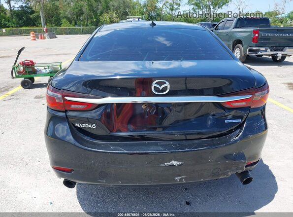 JM1GL1TY1K1502543 2019 MAZDA 6 Black Widok z przodu