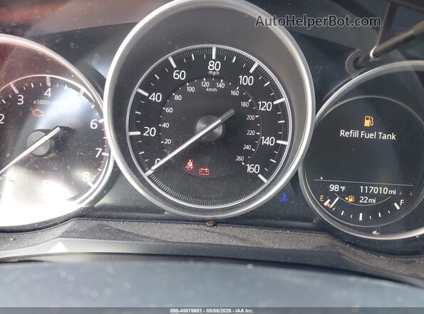 JM1GL1TY1K1502543 2019 MAZDA 6 Black Widok tylnych siedzeń