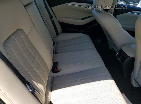 JM1GL1TY1L1514337 2020 MAZDA 6 White Հետևի նստատեղերի տեսք