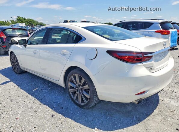 JM1GL1TY1L1514337 2020 MAZDA 6 White Հետևի ձախ