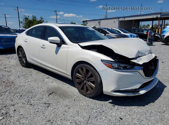 JM1GL1TY1L1514337 2020 MAZDA 6 White Առջևի աջ