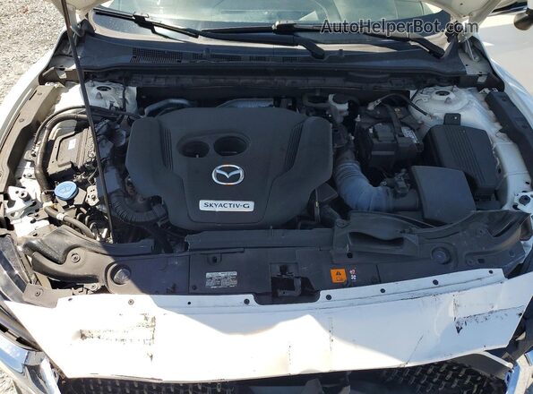 JM1GL1TY1L1514337 2020 MAZDA 6 White Սալոնի հետևի տեսք