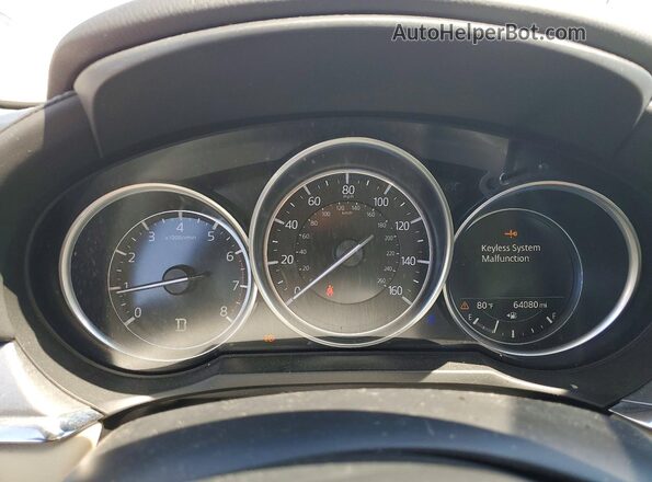JM1GL1TY1L1514337 2020 MAZDA 6 White Սարքավորումների վահանակի տեսք