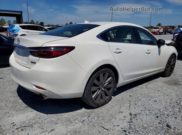 JM1GL1TY1L1514337 2020 MAZDA 6 White Հետևի աջ