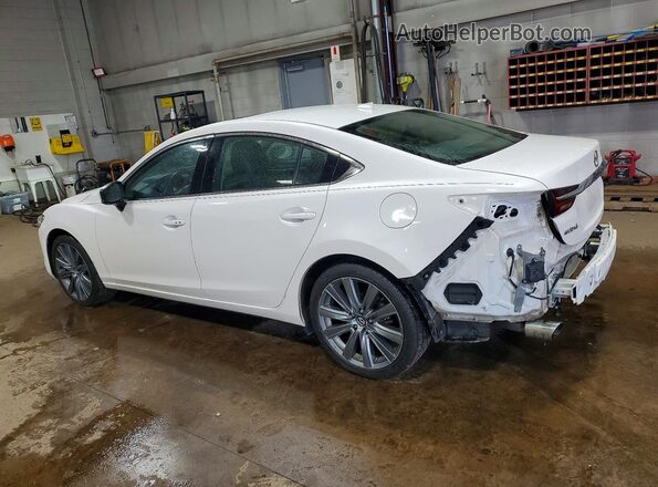 JM1GL1TY3M1609483 2021 MAZDA 6 White Задня ліва чверть