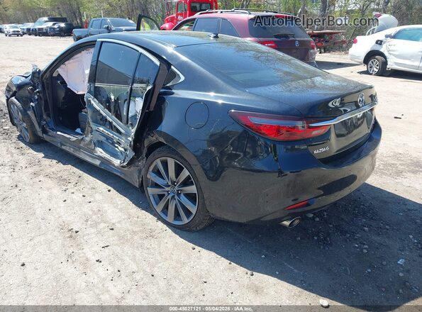 JM1GL1TY4K1509888 2019 MAZDA 6 Black Задня ліва чверть