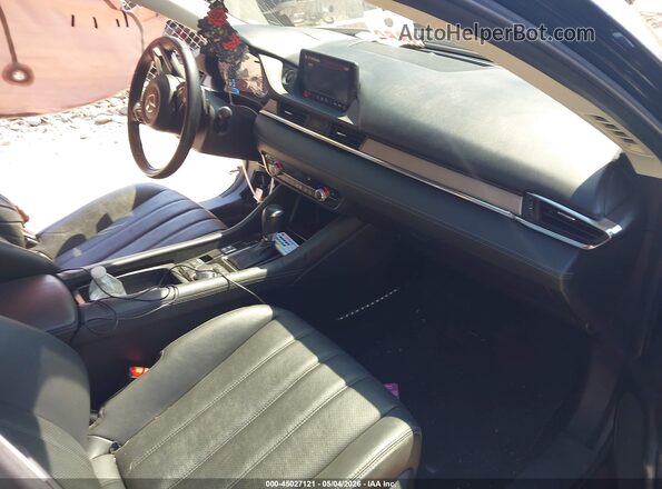 JM1GL1TY4K1509888 2019 MAZDA 6 Black Вид салону спереду