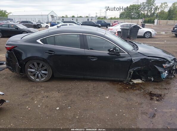 JM1GL1TY6K1507852 2019 MAZDA 6 Black Вид задньої частини салону