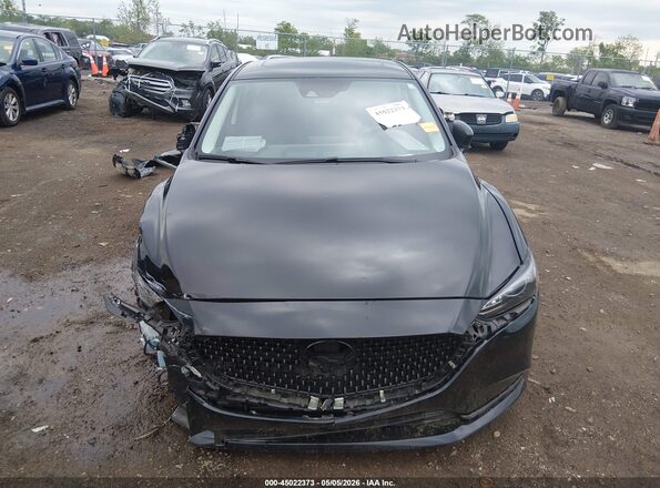 JM1GL1TY6K1507852 2019 MAZDA 6 Black Вид щитка приладів