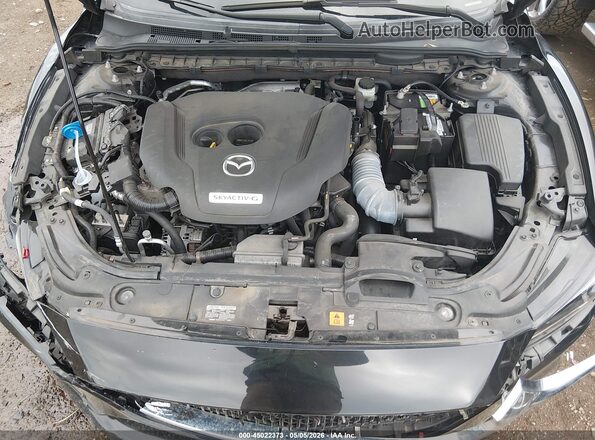 JM1GL1TY6K1507852 2019 MAZDA 6 Black Вид ззаду