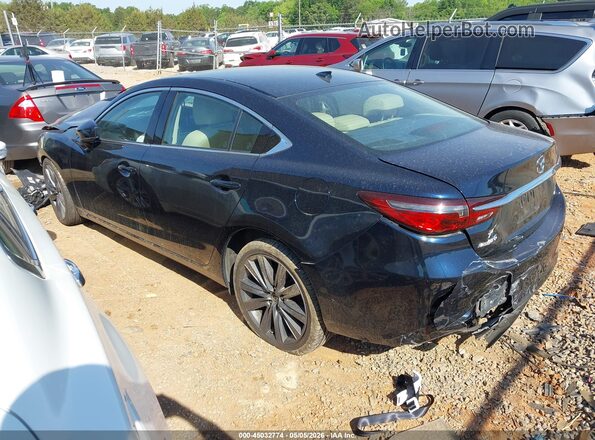 JM1GL1TY7J1314768 2018 MAZDA 6 Black Tył lewy