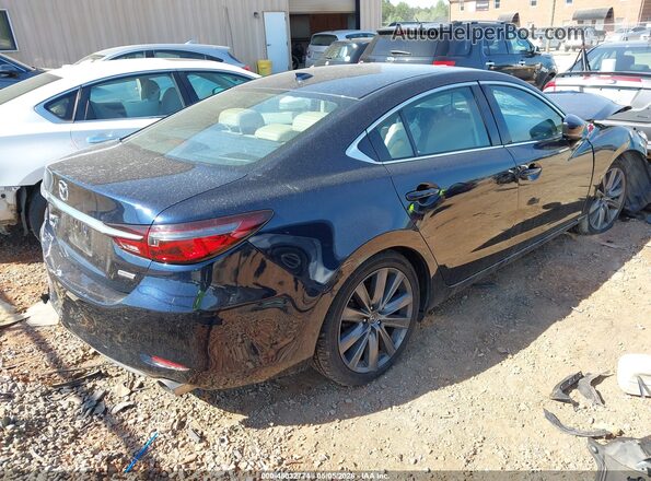 JM1GL1TY7J1314768 2018 MAZDA 6 Black Tył prawy