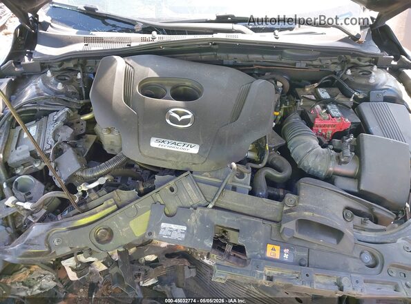 JM1GL1TY7J1314768 2018 MAZDA 6 Black Widok z tyłu