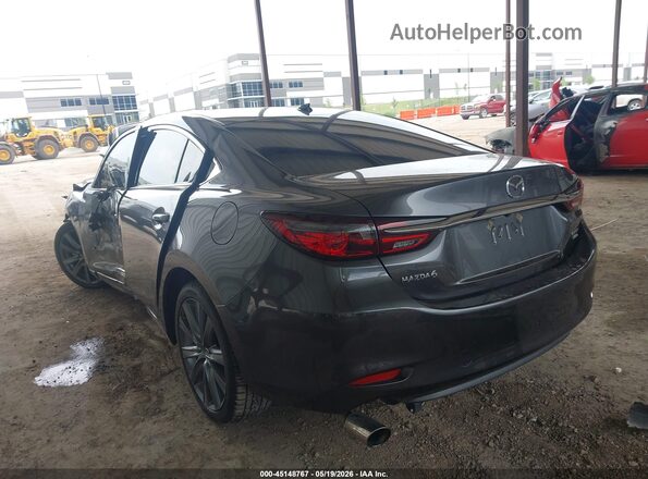 JM1GL1TY7M1618283 2021 MAZDA 6 Gray Հետևի ձախ