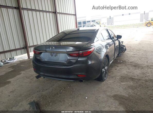 JM1GL1TY7M1618283 2021 MAZDA 6 Gray Հետևի աջ