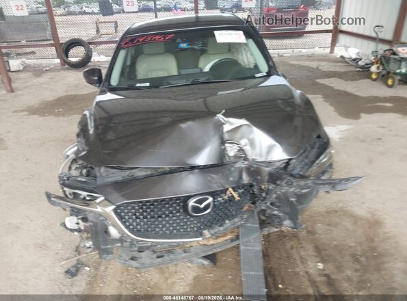 JM1GL1TY7M1618283 2021 MAZDA 6 Gray Առջևի վահանակի տեսք