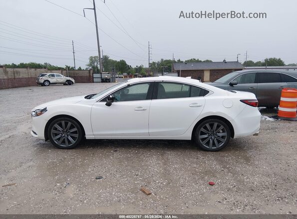 JM1GL1TY9K1502130 2019 MAZDA 6 White Սալոնի 360 աստիճան տեսք